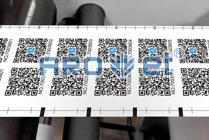 Glue Side Promotion Codes Qr Code Inkjet Printing Machine