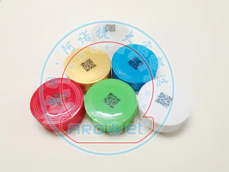 UV Dod Variable Qr Code Barcode Printing for Lids
