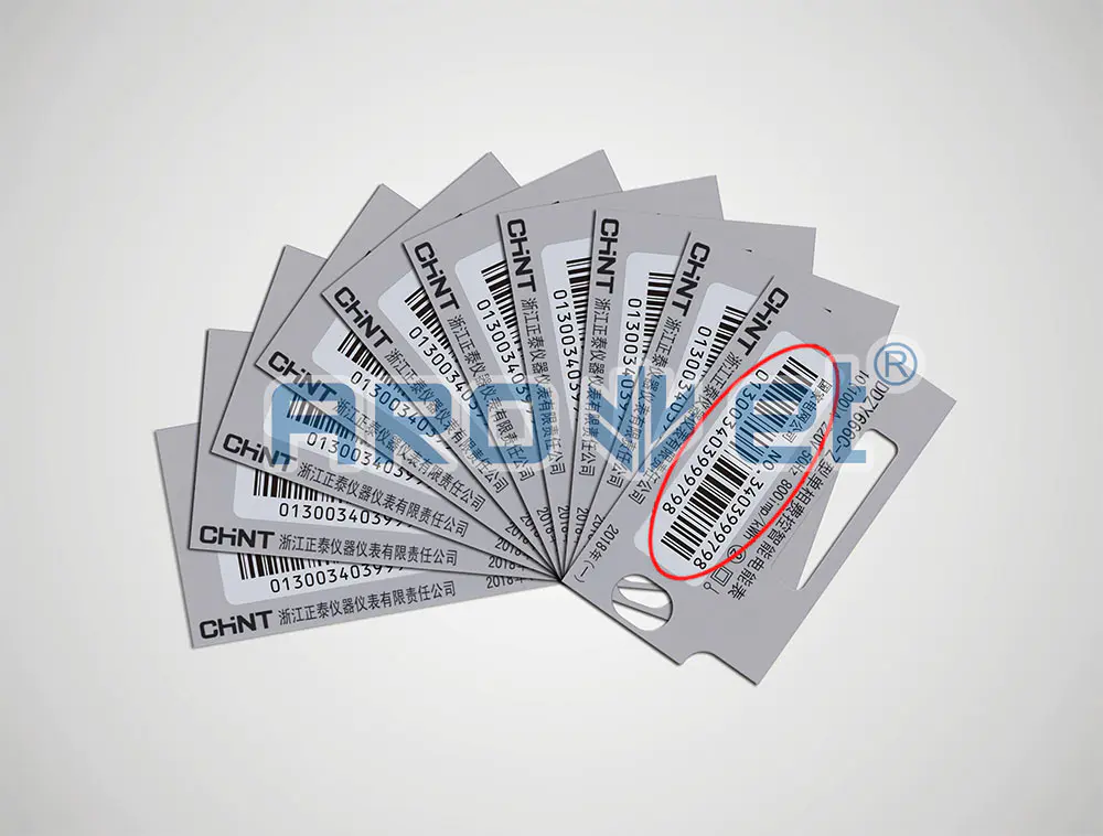 Plastic and Paper Cards Variable Data Inkjet Printer