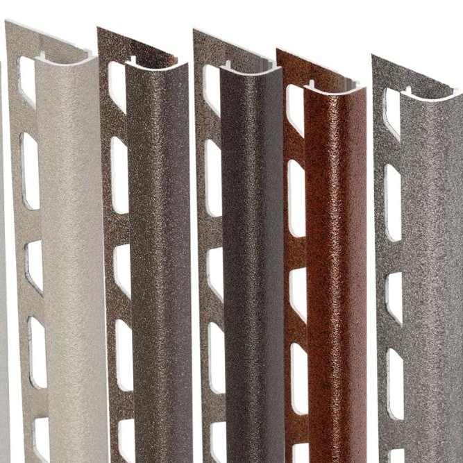 Metal color aluminium tile trim for decorative usage