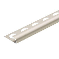 Curved shape aluminum extrusion edging tile trim aluminum stair edge trim