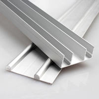 High quality custom aluminum wardrobe sliding door profile