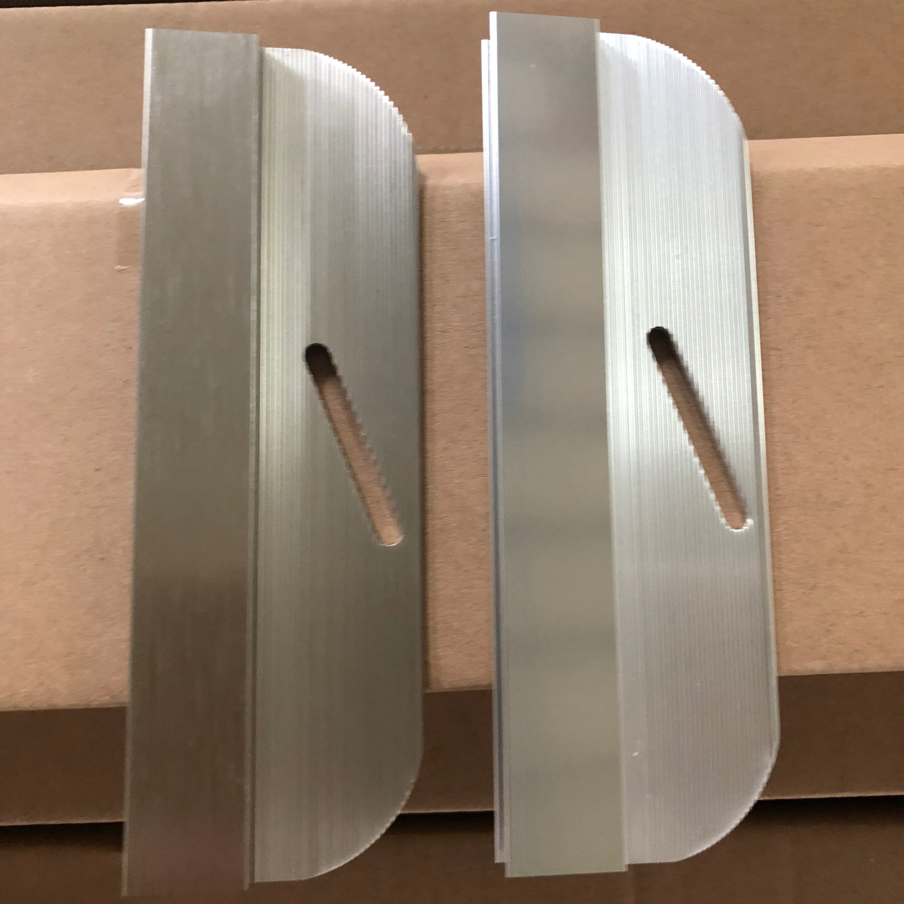 60*76chrome finish aluminium showerkit with clip