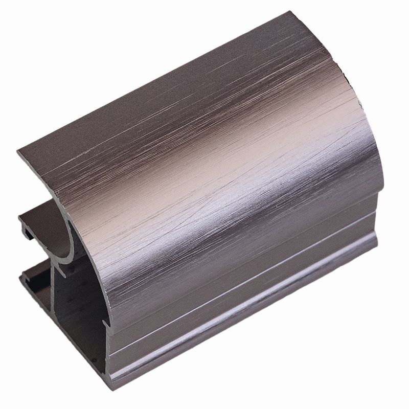 China manufacturer aluminium extrusion polishedprofile for kitchen cabinets