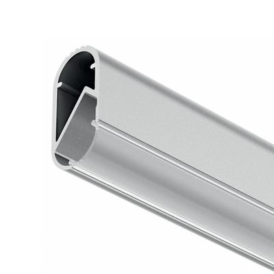 Polished handrail aluminium extrusion square tube