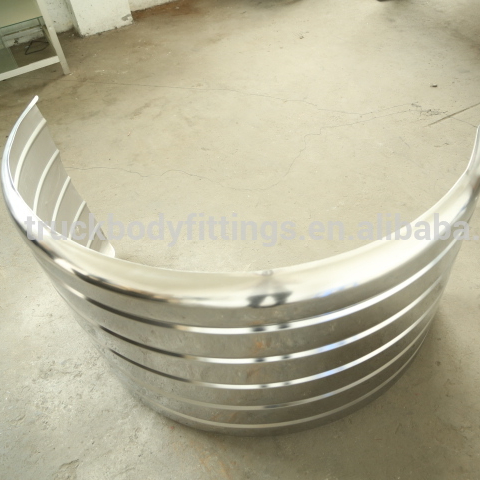 Quality--assured Stainless steel trailer mudguard for heavy truck 112008