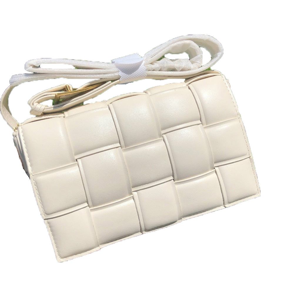 Weave Flap Bags Square Cross body bag 2020 New High quality PU Leather Women's Designer Handbag Travel Shoulder Messenger Bag