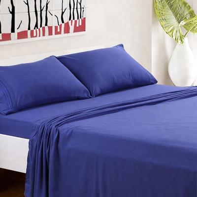 hotel copper cotton yarn bed sheet set pillowcase