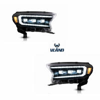 VLAND manufacturer for Pickup trucks LED car Headlight for Ranger 2015-UP for Everest with DRL+Turn signal+high beam+low beam