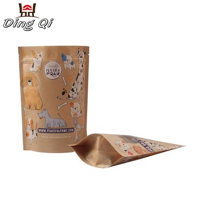 custom printing pla reable biodegradable heat seal bags with zipper