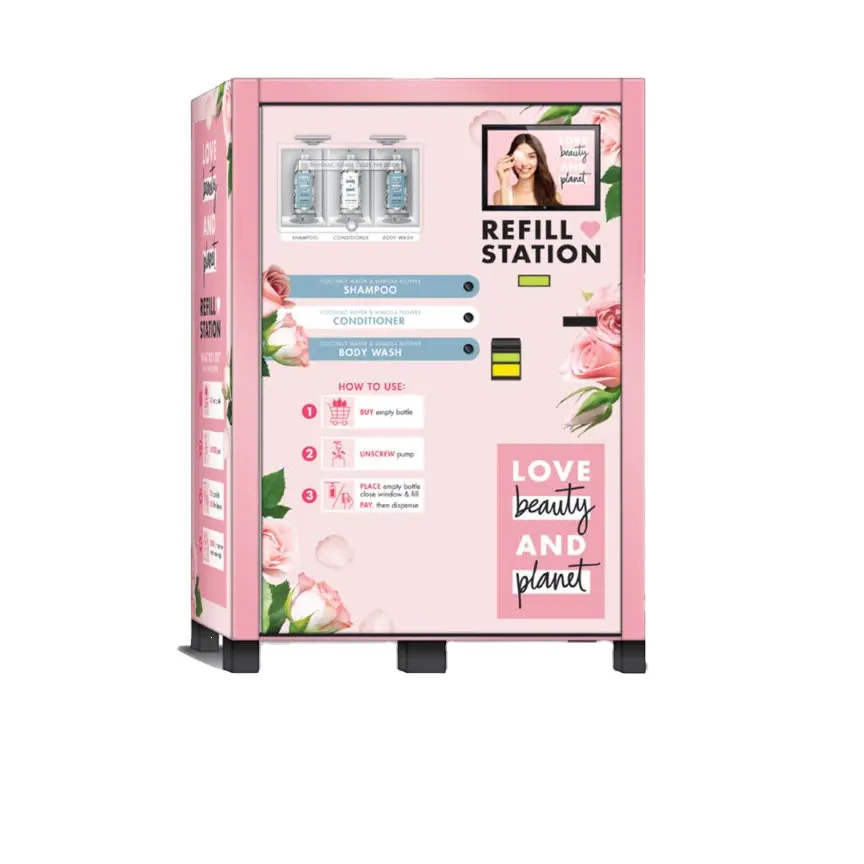 Household detergent vending machine