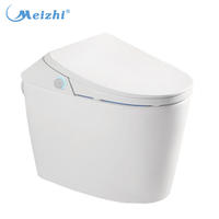 Ceramic automatic flush toilet bowl smart wc