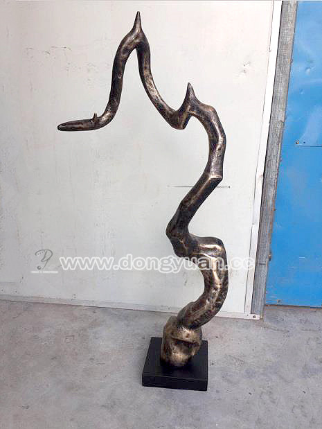 Large Abstract Bronze Iron Tree Sculpturer for DisplayArtworks Decoration