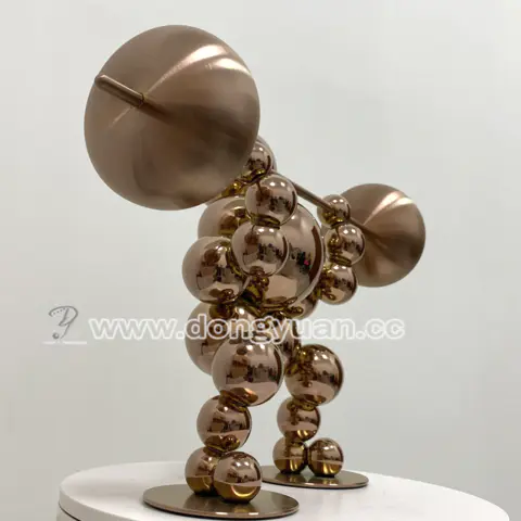 Mirror Polished Stainless SteelSphere Sculpture for Art Craft Decoration