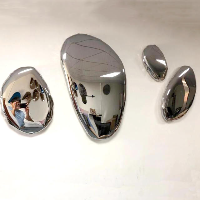 500mm Mirror Polished Stainless Steel Stone Sphere Sculpture
