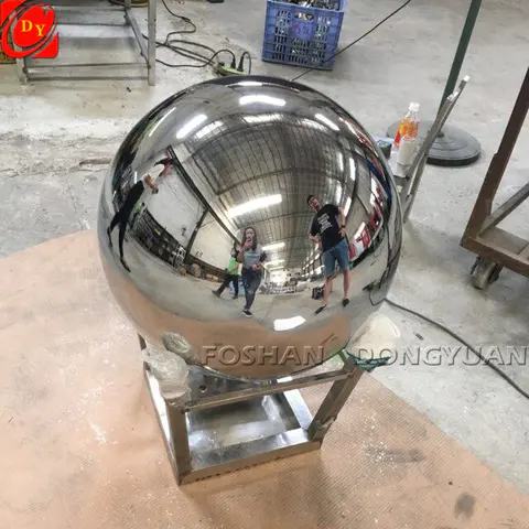 Stainless Steel Ball and Sump Fountain Water Feature