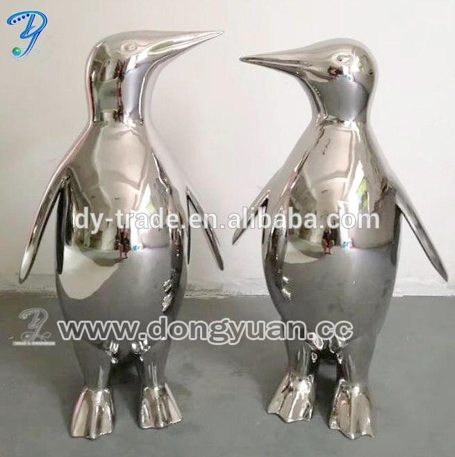 Stainless Steel Fish DolphinGarden Sculpture,Metal Animal Decoration Sculpture