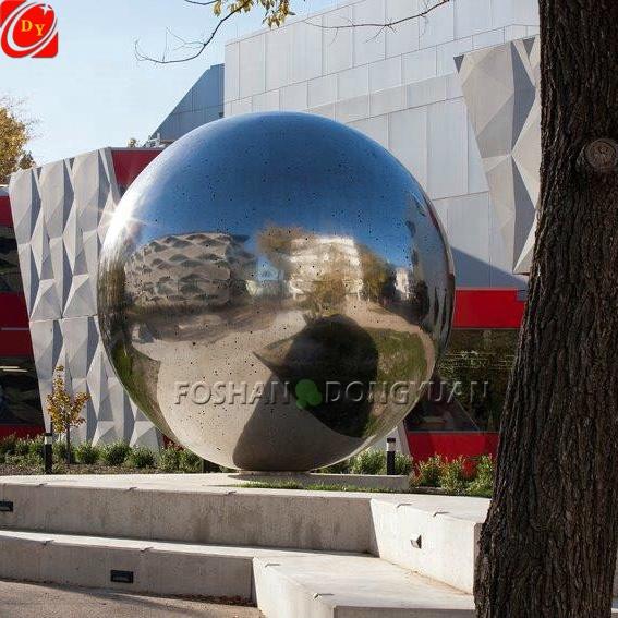 Landscaping Monument Polished Outdoor Large Stainless Steel Sculpture