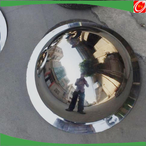 Stainless Steel Dome Mirror Ceiling
