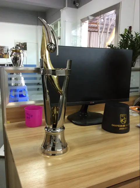 Metal Football Award Trophy
