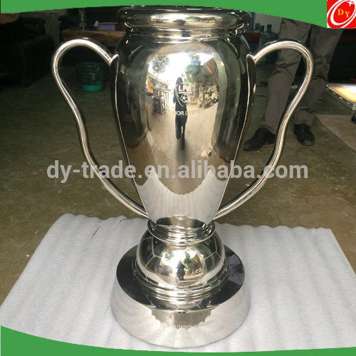 Big Cup Shiny Stainless Steel Trophies