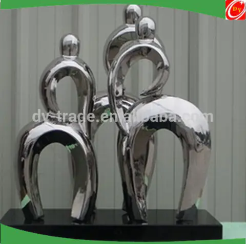Stainless steel Figure sculpture /statue ,Abstract metal sculpture