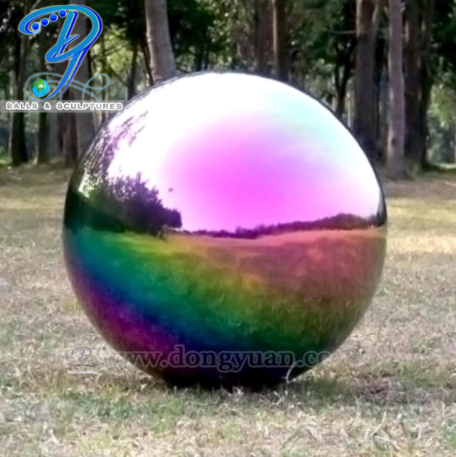650mm Mirror Decorative Stainless Steel Ball Modern Fountains Garden