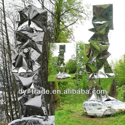 Garden irregular shape stainless steel sculpture/Custom Stainless Steel Craft