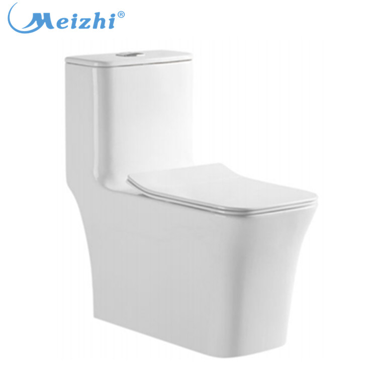 Made in China square ceramic bathroom wc toilet one piece