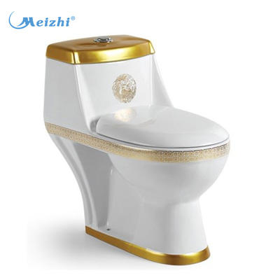 One piece coloured plastic toilet bowl for philippines market