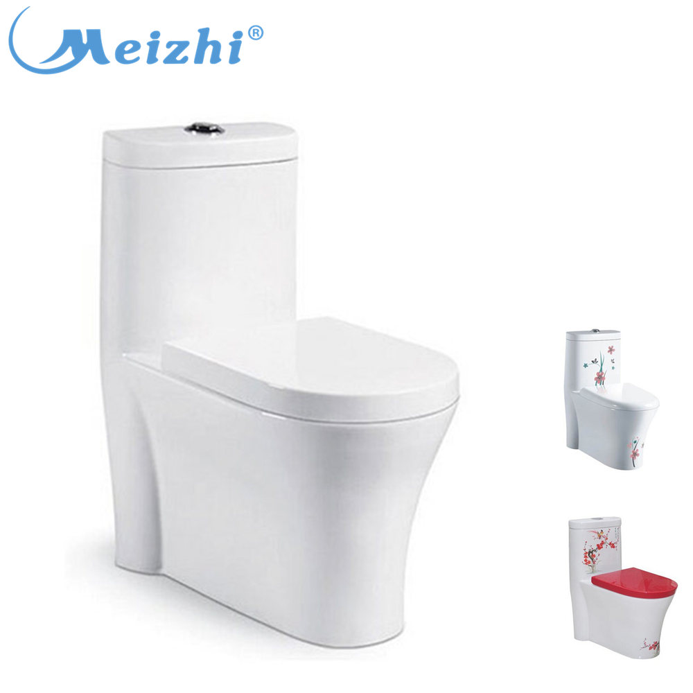 Sanitary ware ceramic bathroom 1 pc toilet sitting pan