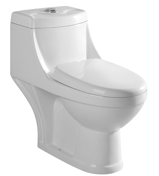 Washdown one piece bathroom ceramic wc toilet with SASO Certificate