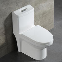 Nepal market ceramic siphon flush toilet