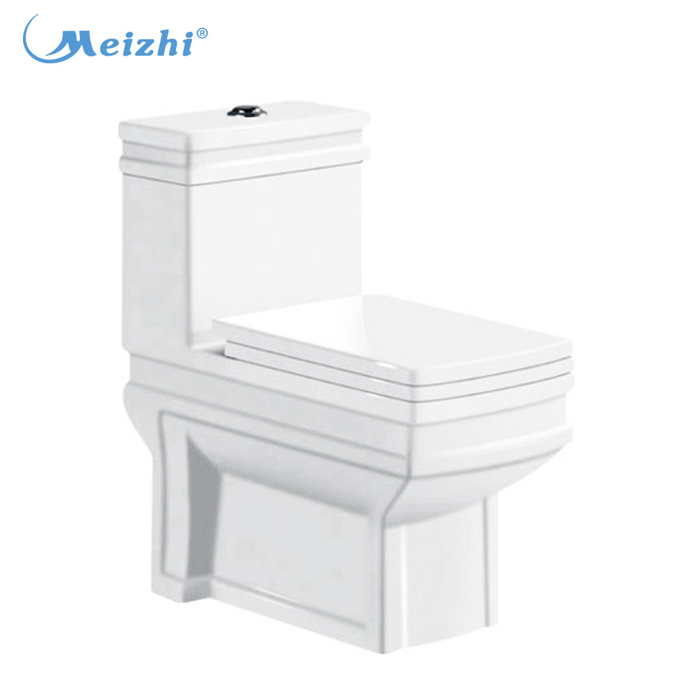 Washdown ceramic sanitary one piece wc toilette