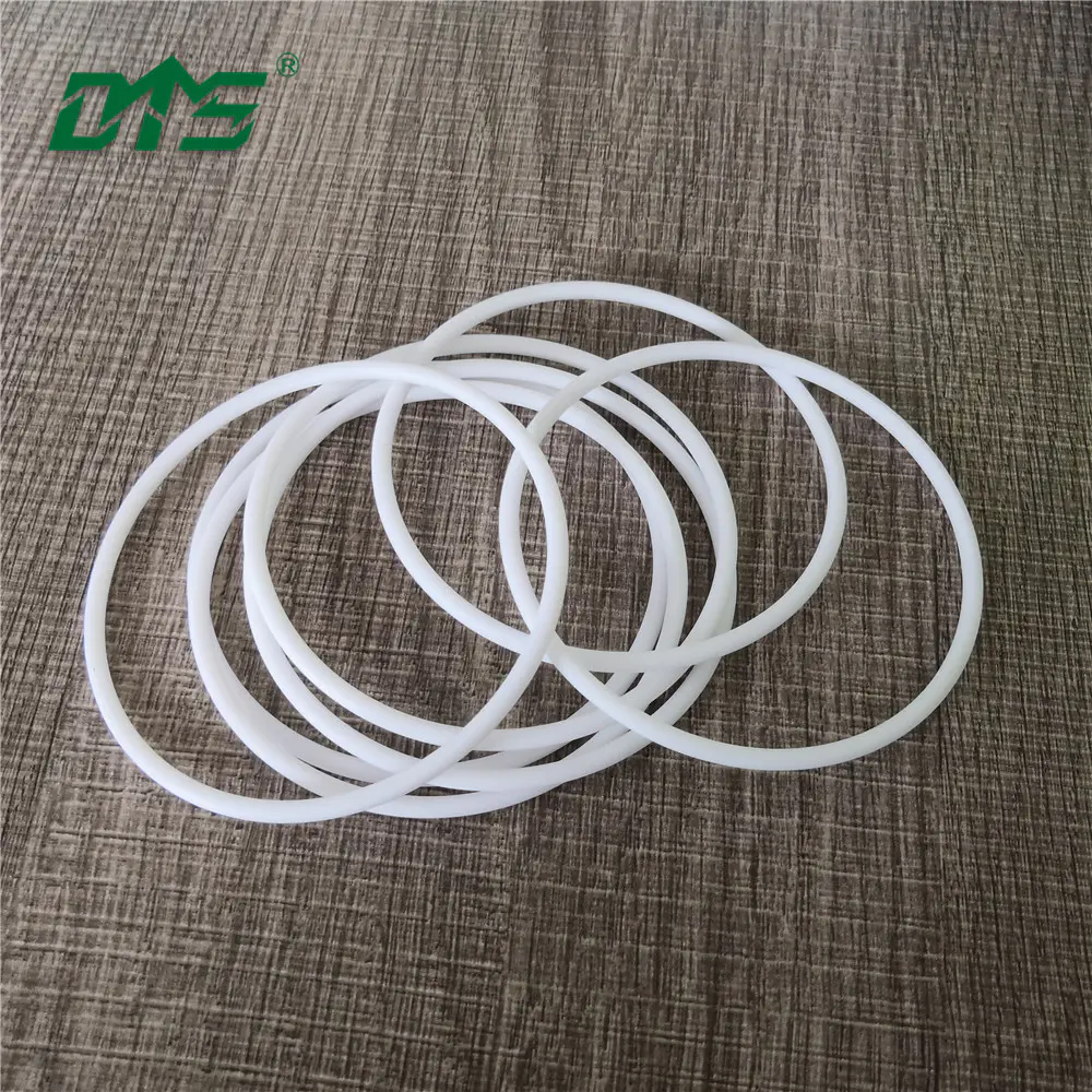 Wear-Resistant Ultra-Precision Waterproof Pure White PTFE O-Ring