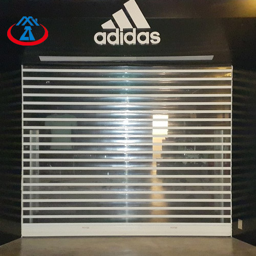Polycarbonate Transparent Roller Shutter Door For Shopping Center