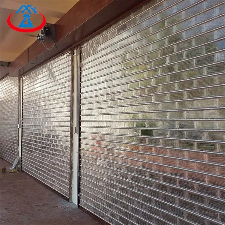 Polycarbonate Transparent Roller Shutter Door for Commercial Store PC Security Rolling Door