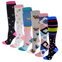 Custom sizes high socks running compression colorful sport socks athletic socks for man