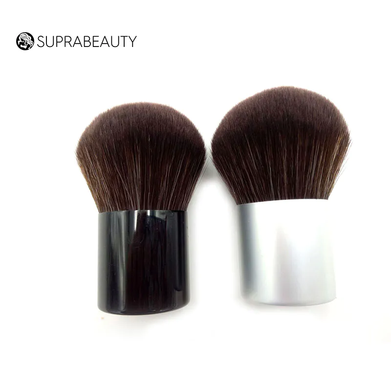 High quality handmade synthetic hair make up brush fluffy kabuki brush