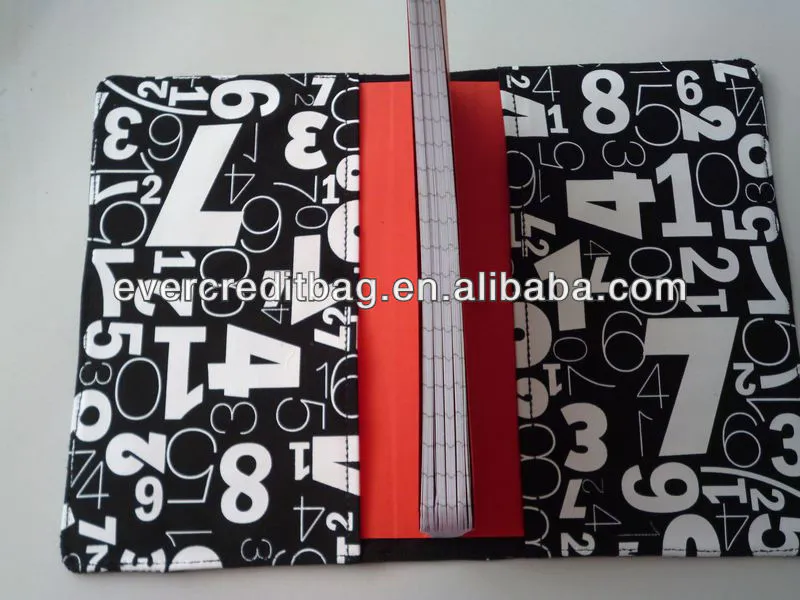 2013 Fashion Fabric Notebook Cover