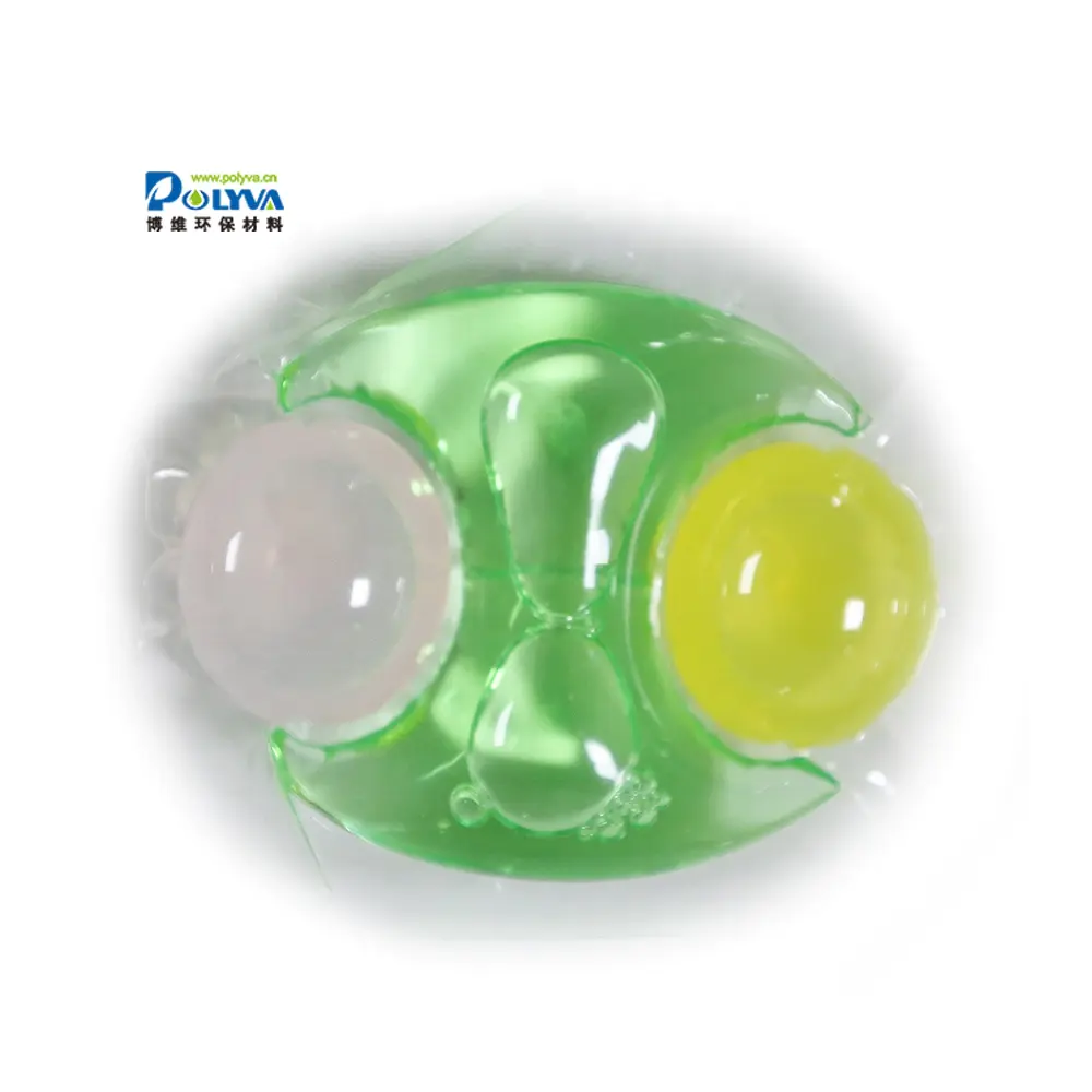 3in1 OEM special-shaped and organic liquid water soluble laundry pods for washing clothes