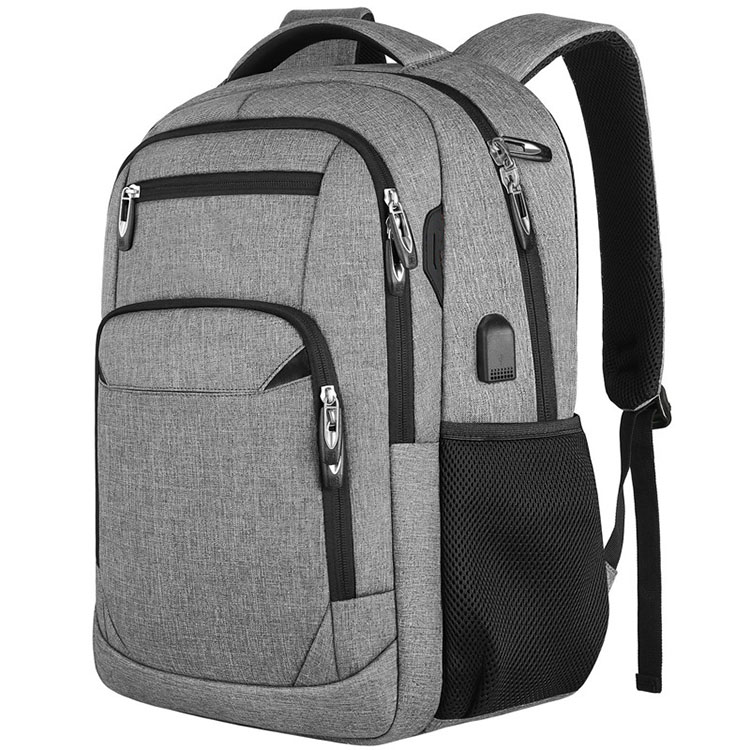 Trending 2020 Multifunction USB charging Men 15.6inch Laptop Backpacks Leisure Travel back pack