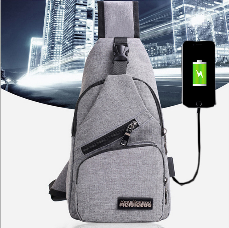 New Style High Quality Outdoor Mens Womens Canvas Sling Bag