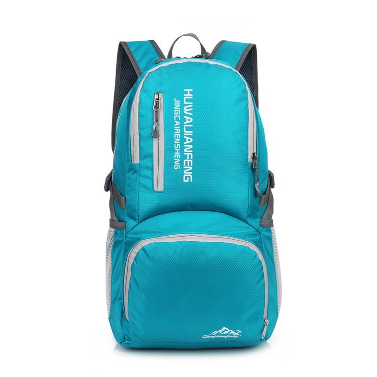 Promotional outdoor portable backpack lightweight travel sports backpack