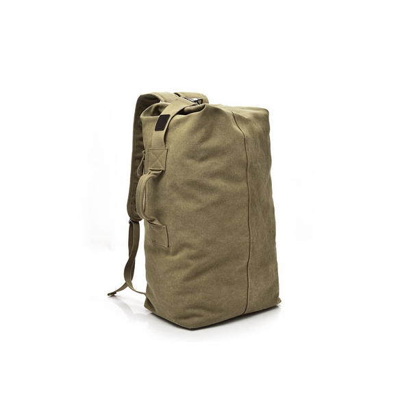 Outdoor Camping Travel Hiking Canvas Bag Backpack