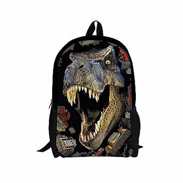 China polyester 3D school backpack Fashion laptop bagpack