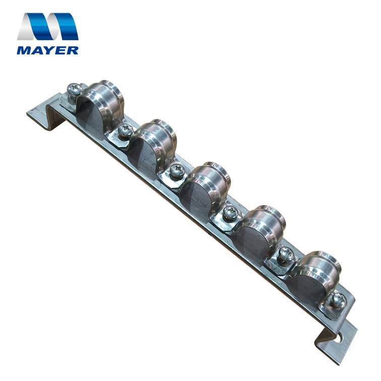 Stainless Steel parallel row saddle pipe clamps