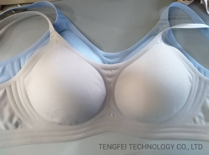 Ladies′ Senselast 3D Printing Seamless Round Neck One Piece Underwear Bra Lingerie