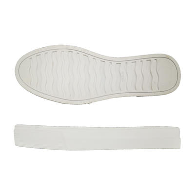 Wholesale price fashion casual ultralight anti slip crepe sole white rubber sole for skate shoes