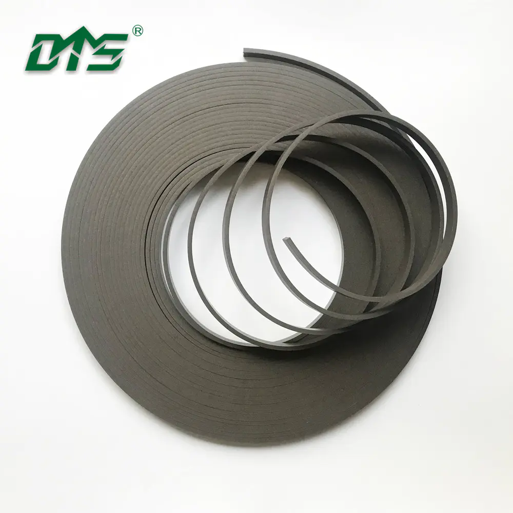 hydraulic cylinder seal 40% bronze carbon PTFE soft hard guide tape strip
